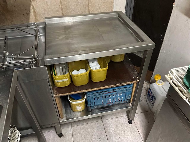 Hobart vaatwasser met aanvoertafel - afbeelding 5 van  5