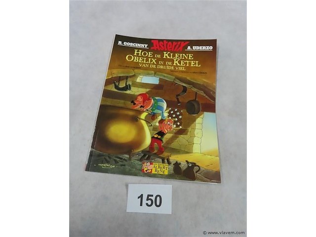 Hoe de kleine obelix in de ketel van de druïde viel - afbeelding 1 van  3