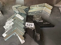 Hoek verbinders deels zwart