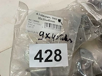 Hoek verbinders en inox hoeken - afbeelding 4 van  5