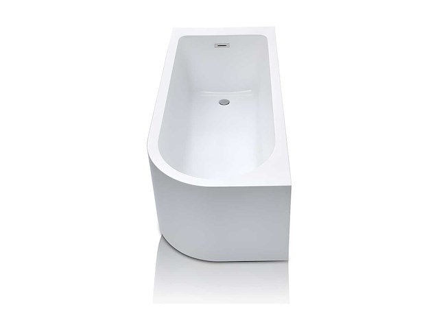 Hoekbad - 240l - 170 x 75 x 58 cm - wit - linker hoek - afbeelding 4 van  9