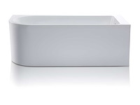 Hoekbad - 240l - wit - rechte hoek - afbeelding 2 van  10