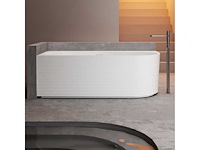 Hoekbad linker horizontale strepen 1700x800x58mm - afbeelding 2 van  3