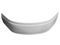 Hoekbadschort l.130x w.130 cm wit, balneo access comfort