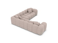 Hoekbank - beige stof - afbeelding 5 van  8