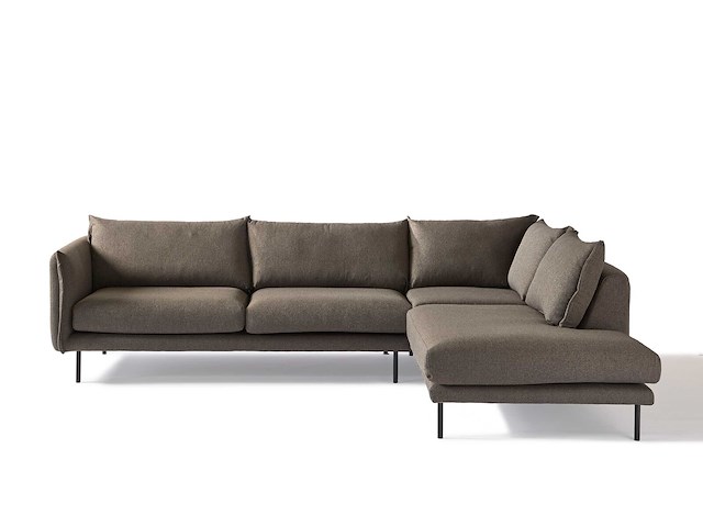 Hoekbank boudi rechts - grijs - afbeelding 1 van  5