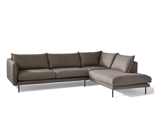Hoekbank boudi rechts - grijs - afbeelding 2 van  5