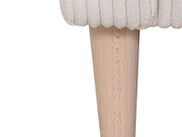 Hoekbank chip - 192x137x82cm - beige ribfluweel - afbeelding 6 van  7