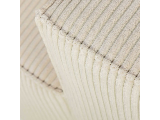 Hoekbank josh - met opbergruimte - beige ribfluweel - afbeelding 3 van  7