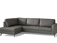 Hoekbank manetto links - antraciet - afbeelding 2 van  5