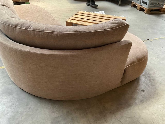 Hoekbank stof taupe - afbeelding 11 van  11
