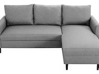 Hoekbank tweety - 192x137x82cm - grijze stof - afbeelding 4 van  7