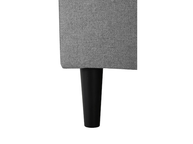 Hoekbank tweety - 192x137x82cm - grijze stof - afbeelding 5 van  7