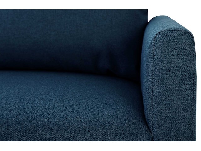 Hoekbank tweety - 192x137x82cm - marineblauwe stof - afbeelding 3 van  7
