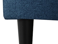 Hoekbank tweety - 192x137x82cm - marineblauwe stof - afbeelding 6 van  7