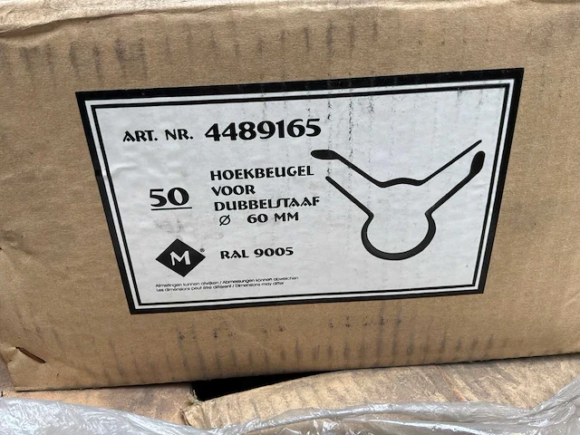 Hoekbeugel voor dubbelstaaf (1350x) - afbeelding 3 van  4