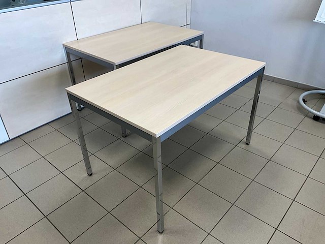 Hoekbureau + 2x tafel - afbeelding 8 van  8