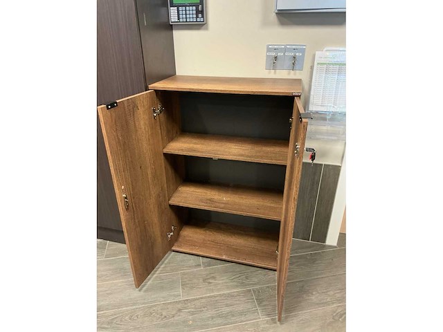 Hoekbureau en kast adore - afbeelding 3 van  7