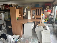 Hoekbureau + kast - afbeelding 1 van  6