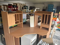 Hoekbureau + kast - afbeelding 2 van  6
