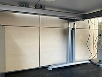 Hoekbureau met ladeblok (2x) - afbeelding 6 van  8