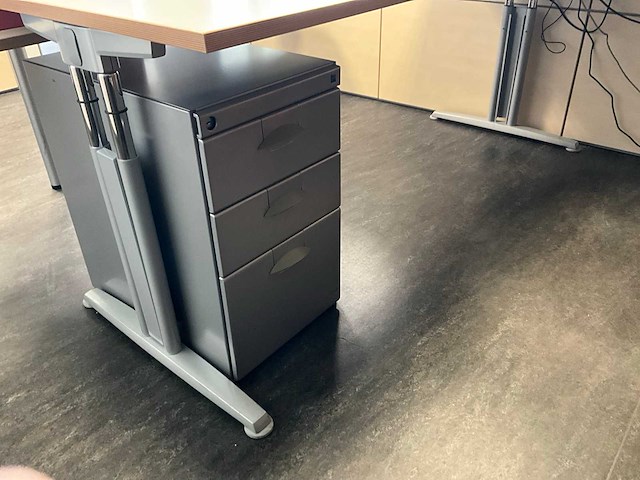 Hoekbureau met ladeblok (2x) - afbeelding 5 van  8