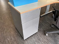 Hoekbureau met ladeblok (2x) - afbeelding 8 van  8