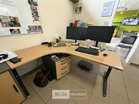 Hoekbureau met ladeblok - afbeelding 2 van  5