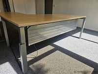 Hoekbureau orange - afbeelding 2 van  7