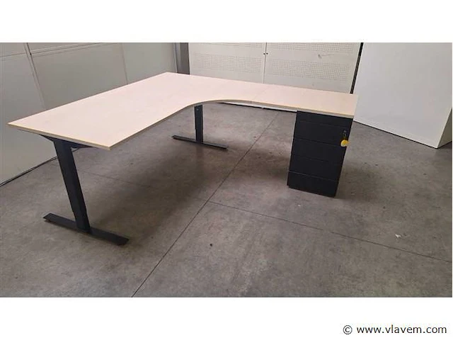 Hoekbureau orange - afbeelding 1 van  12