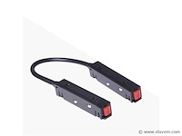 Hoekconnector voor magnetische rail 20mm (x4) - afbeelding 1 van  3