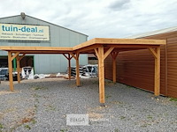Hoekoverkapping afm 600x600x257 cm - afbeelding 3 van  10