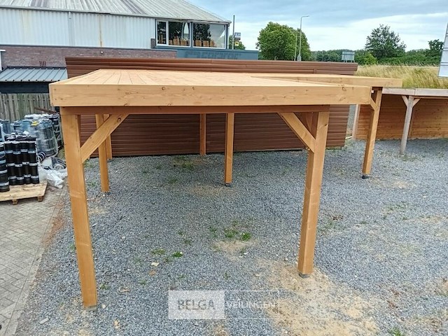 Hoekoverkapping afm 600x600x257 cm - afbeelding 10 van  10