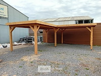 Hoekoverkapping afm 600x600x257 cm - afbeelding 1 van  10
