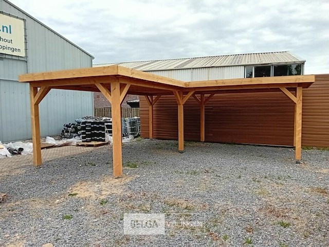 Hoekoverkapping afm 900x600x257 cm - afbeelding 1 van  10