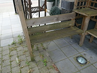 Hoekpergola + parasolvoeten - afbeelding 3 van  4