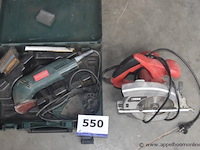 Hoekschuurmachine metabo en cirkelzaaf ceed, werking niet gekend - afbeelding 2 van  3