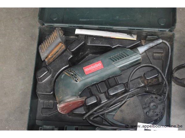 Hoekschuurmachine metabo en cirkelzaaf ceed, werking niet gekend - afbeelding 3 van  3
