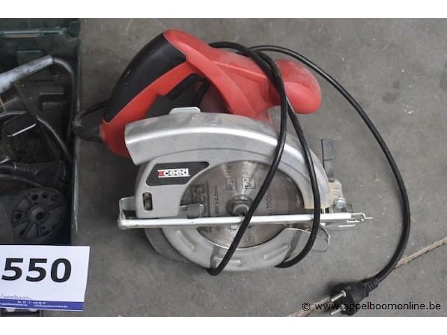 Hoekschuurmachine metabo en cirkelzaaf ceed, werking niet gekend - afbeelding 1 van  3