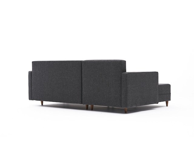 Hoekzetel balcab home | 215 x 150 x 80 cm | antraciet - afbeelding 2 van  7