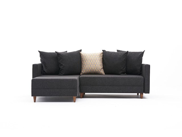 Hoekzetel balcab home | 215 x 150 x 80 cm | antraciet - afbeelding 7 van  7