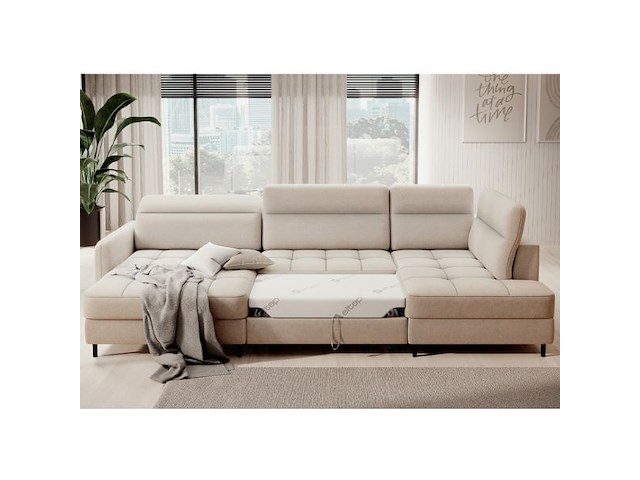 Hoekzetel bernardo | beige - afbeelding 1 van  7