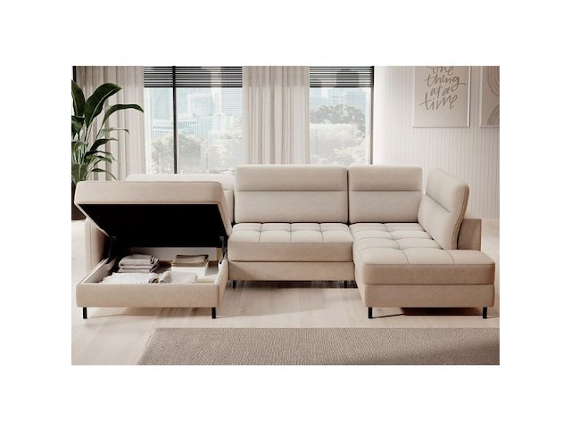 Hoekzetel bernardo | beige - afbeelding 2 van  7