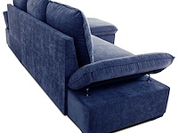 Hoekzetel candy - met opbergruimte - blauw - afbeelding 4 van  7