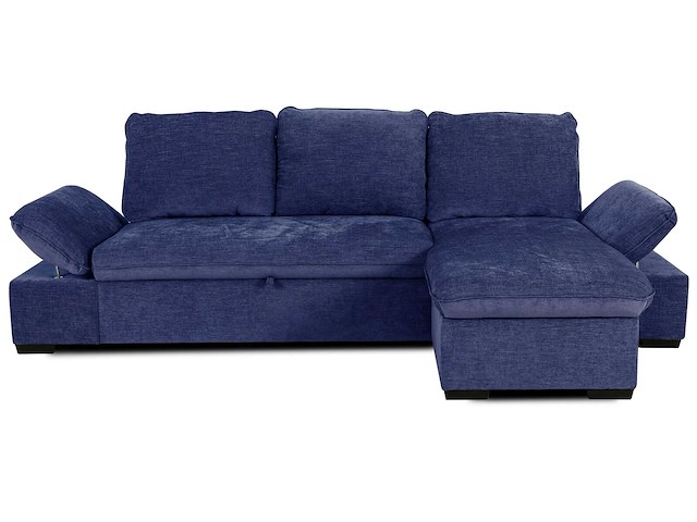 Hoekzetel candy - met opbergruimte - blauw - afbeelding 5 van  7