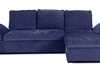 Hoekzetel candy - met opbergruimte - blauw - afbeelding 5 van  7