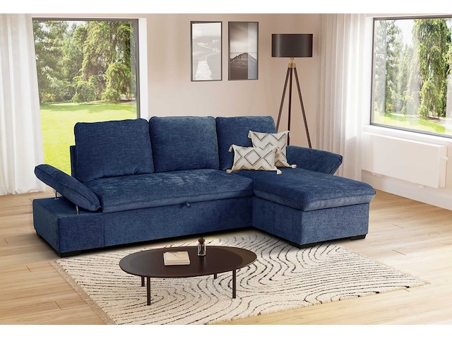 Hoekzetel candy - met opbergruimte - blauw - afbeelding 7 van  7