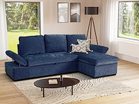 Hoekzetel candy - met opbergruimte - blauw - afbeelding 7 van  7