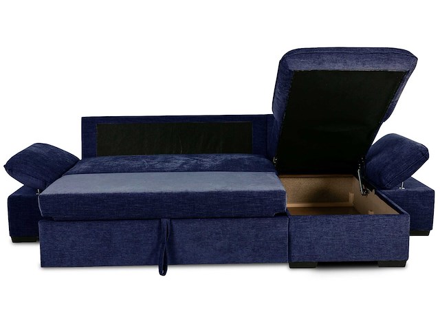 Hoekzetel candy - met opbergruimte - blauw - afbeelding 6 van  7