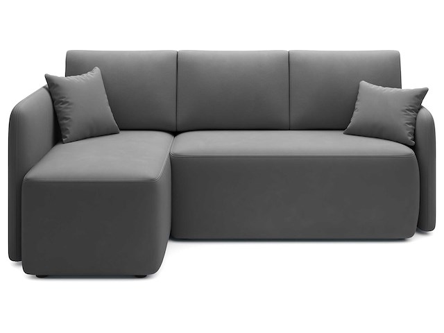Hoekzetel henrichs | 206 x 150 x 89 cm | donkergrijs - afbeelding 6 van  7